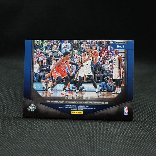 2014-15 Rodney Hood Gala Coming Attractions Holo Jersey Rookie Card (2)