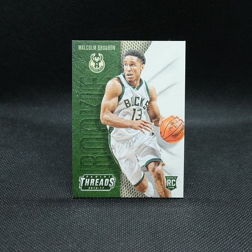 Malcolm Brogdon Threads Leather Rookie Card (1)