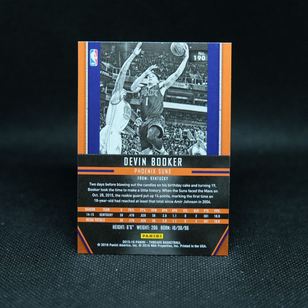 2015-16 Devin Booker Select Rookie Card Lot - 3 Cards - And 1 Collectables