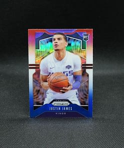 Justin James Red White Blue Prizm Rookie Card (1)