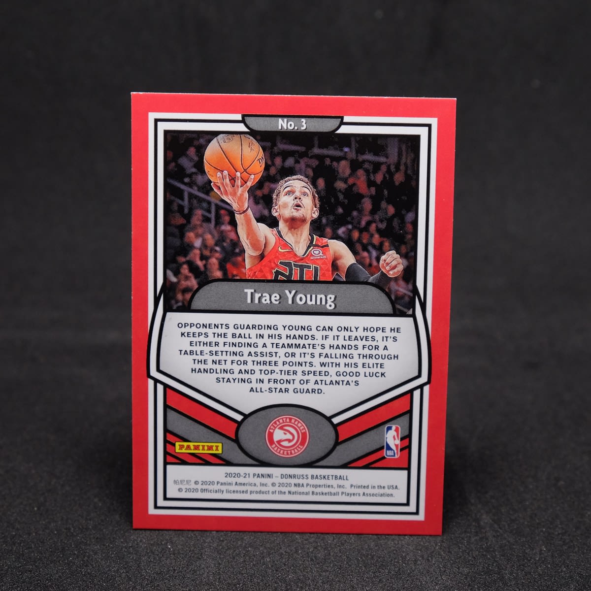 Trae Young 2020-21 Donruss Complete Players - And 1 Collectables