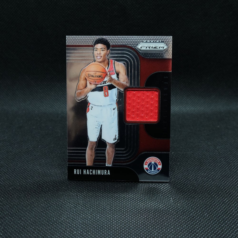 2019-20 Rui Hachimura Prizm NBA #SS-RUI Sensational Swatches Jersey ...