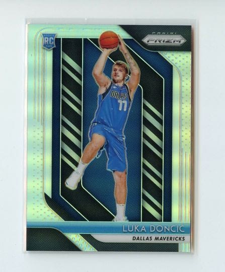 Luka Doncic Rookie Card - Silver Prizm
