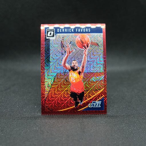 Derrick Favors Donruss Optic Red Choice (1)