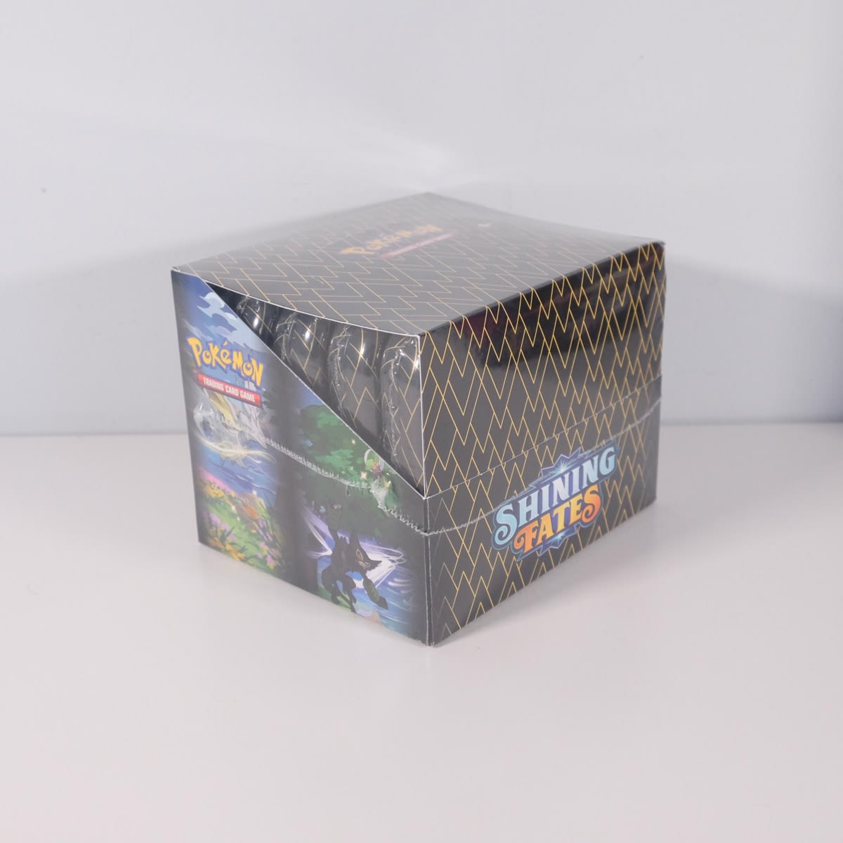 Pokemon Shining Fates Mini Tin - 10 Tin Box Sealed - And 1 Collectables