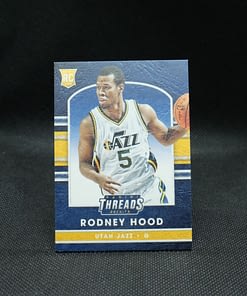 2014-15 Rodney Hood Threads Leather Rookie Card (1)