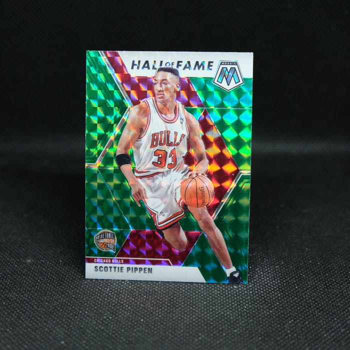 2019-20 Scottie Pippen Mosaic Hall of Fame Green Prizm - And 1 Collectables